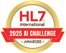 HL7 AI challenge award badge